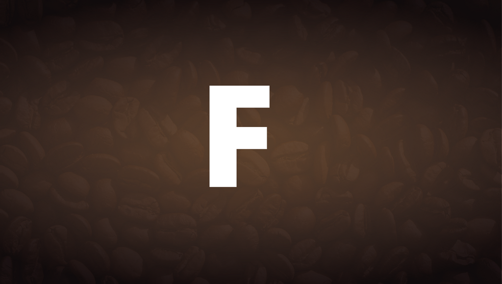 Koffiewoorden met een F