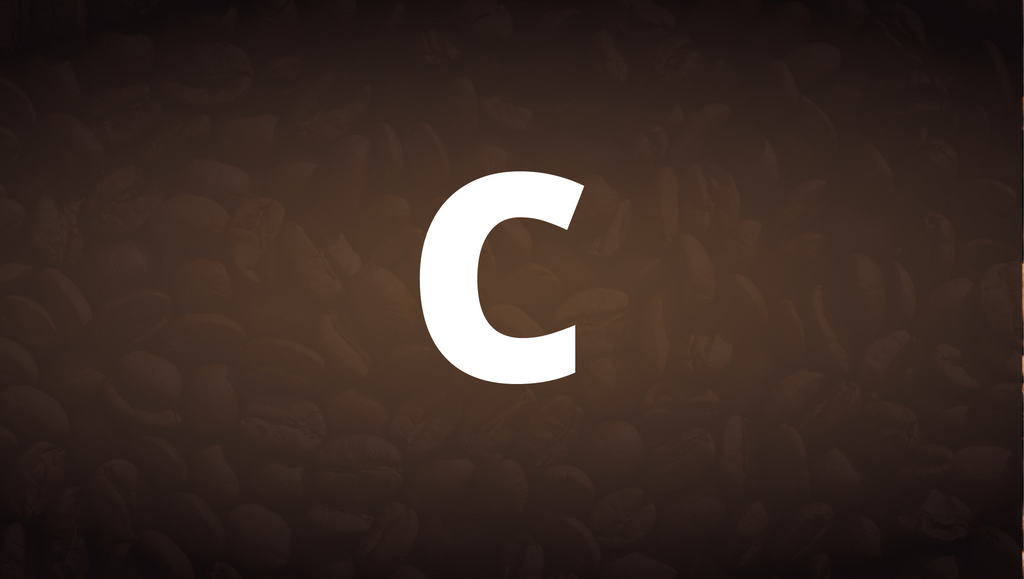 Koffiewoorden met een C